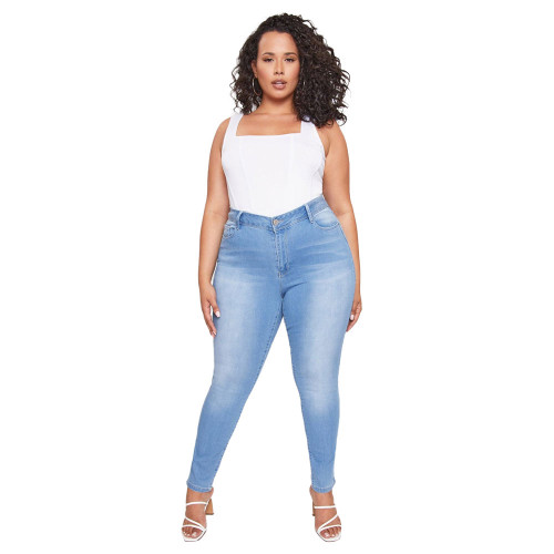 Women's YMI High Rise Skinny Jeans - Plus Size Main