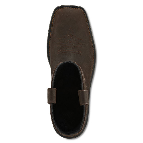 Men's Irish Setter 11" Pull-On Kittson Brown Boot top