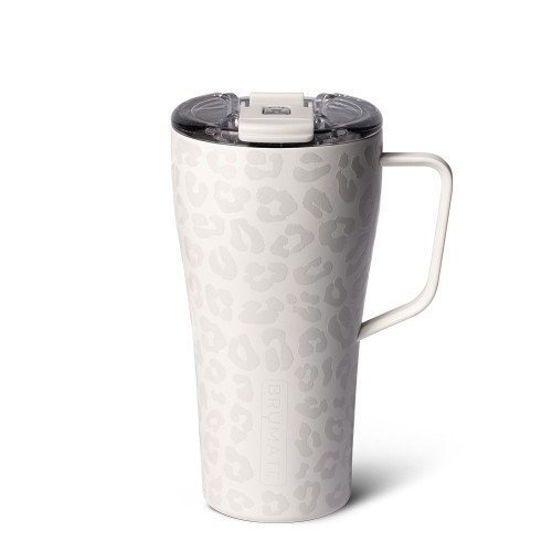 BruMate Toddy 22 oz Tumbler - Limestone Leopard Main