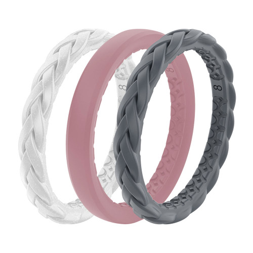 Women's Groove Life Air Stackable Ring - Serenity Side