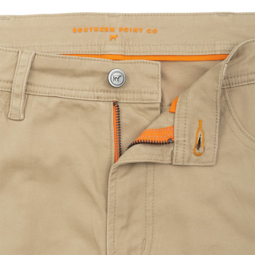 Men's Southern Point Co. Maxwell Khaki Pant button