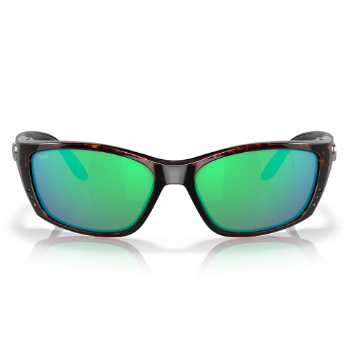 Costa Fisch Green Mirror 580G Sunglasses - Tortoise Front