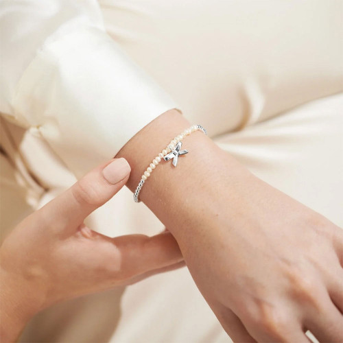 Women's A Littles & Co. I Couldn't Say I Do Without You Bracelet Bridal Pearl Model