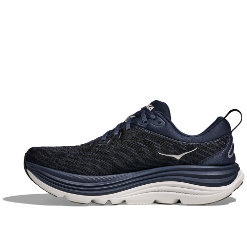 Men's HOKA Gaviota 5 Varsity Navy White Sneaker side 2 Men's HOKA Gaviota 5 Varsity Navy White Sneaker side 2