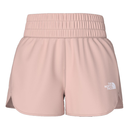 Girls' The North Face Never Stop Woven Short Pink Moss Main