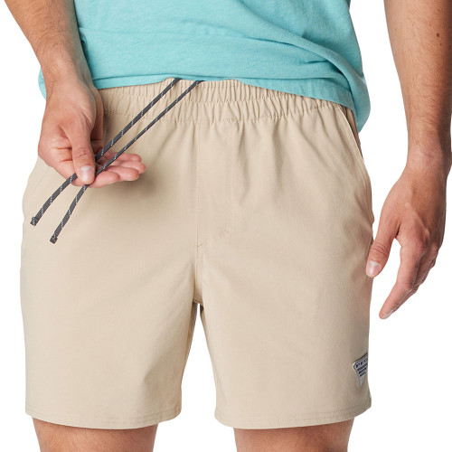 Columbia × beams/PFG Trollers Bes shorts Columbia PFG XL x 6 Orange Belted Zip Pocket Cargo Baggies
