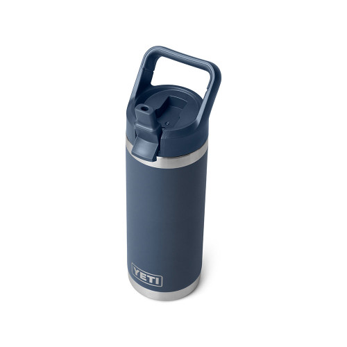 YETI Rambler 18 oz Straw Bottle - Navy | Eagle Eye Outfitters