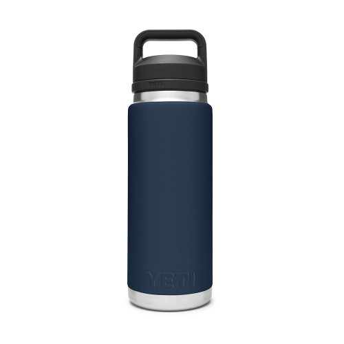 YETI Rambler 26 oz Navy Bottle with Chug Cap back