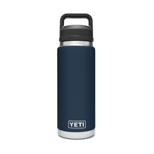 YETI Rambler 26 oz Navy Bottle with Chug Cap