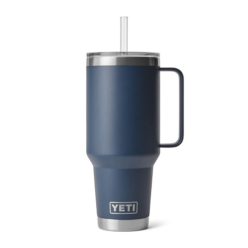 YETI Rambler 42 oz Navy Straw Mug