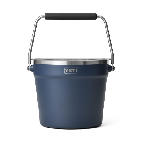 YETI Rambler Beverage Navy Bucket with Lid
