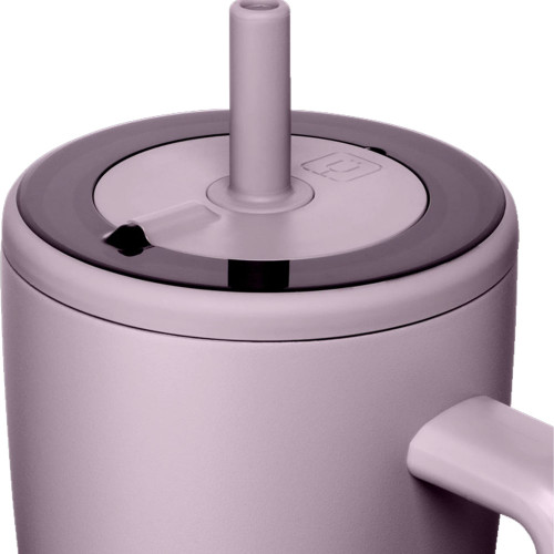 BruMate 30 oz Era Straw Lilac Dust Tumbler lid detail
