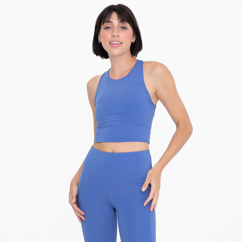 Buy BUTTCHIQUE Crop Racer Tank Top (Pack of 6) Low Impact Variant