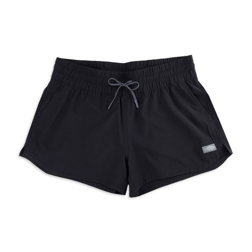 Women's AFTCO Strike Short Black Flat