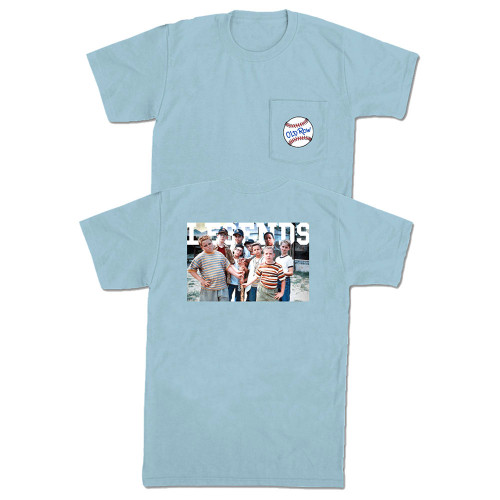 Men's Old Row Legends Never Die Tee in Light Blue Main