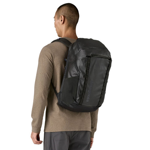 Patagonia Black Hole 32L Black on Black Pack lifestyle