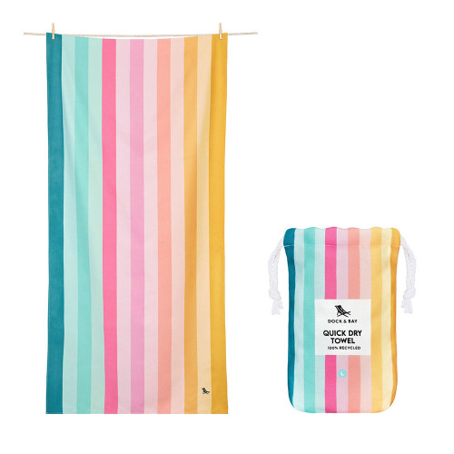 Dock & Bay Summer Quick Dry Towel - Large Coastal Candy Main