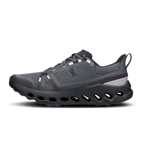 Men's On Cloudsurfer Trail Shoe Eclipse Black Side Alt