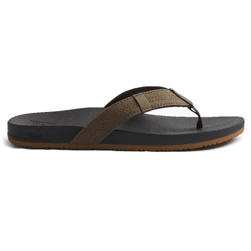 Boys' Reef Cushion Phantom Sandal - Black and Brown Side