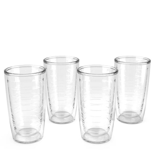 Tervis 16 oz Tumbler 4 Pack Clear Main
