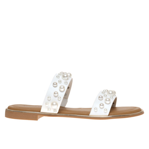 Women's Pierre Dumas Sense-2 Sandal White Side