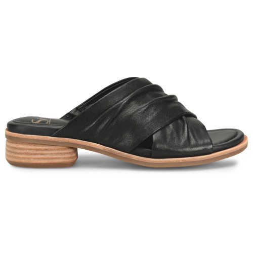 Women's Sofft Fallon Slide Sandal - Black Side