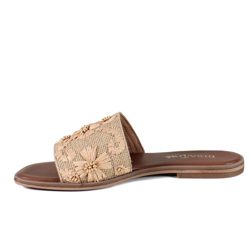 Women's Diba True Viva City Slide Sandal Natural Inner Side