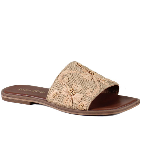 Women's Diba True Viva City Slide Sandal Natural Main