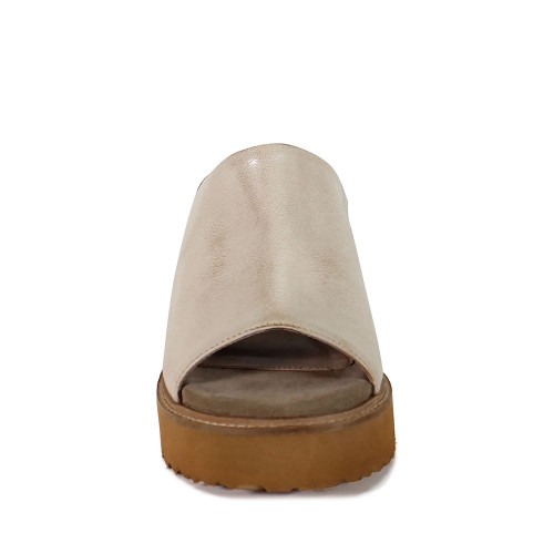 Women's Diba True Cloud Fall Wedge Sandal Beige Front