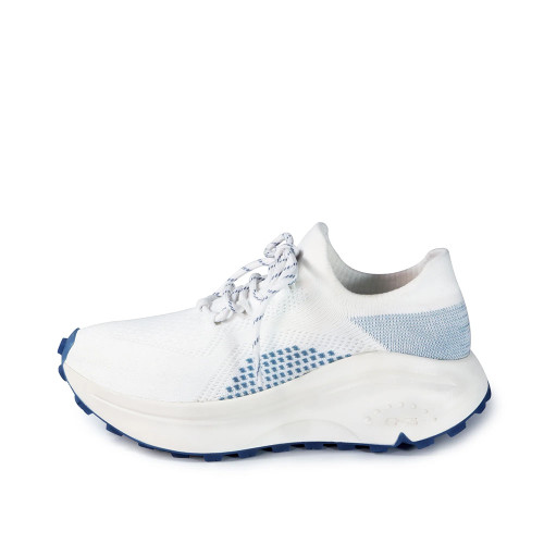 Women's Bussola Baldwin Rolling Gait Sneakers Bianco Outer Side