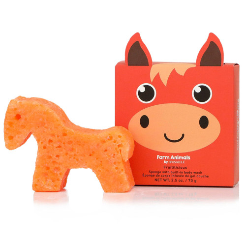 Kids' Spongelle Sponge Farm Animal - Henry Horse Main