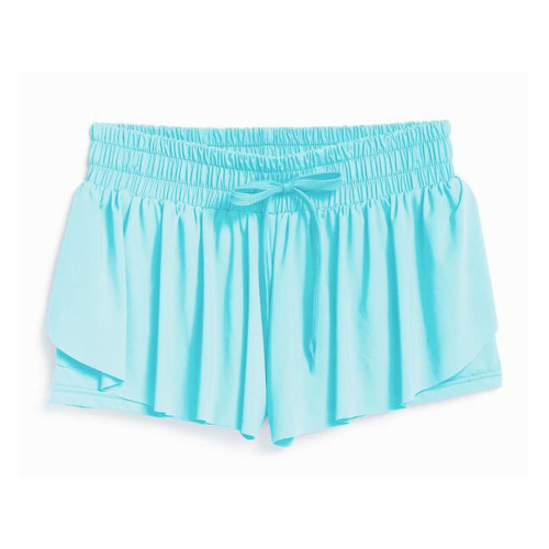 Girls' Suzette Fly Away Shorts Aqua Main
