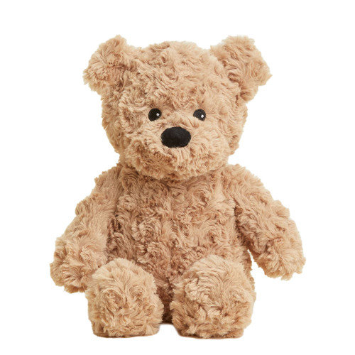 Warmies Brown Curly Bear Stuffed Animal