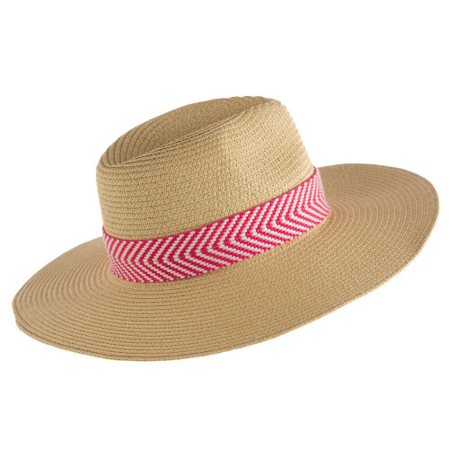 Shiraleah Sol Tote and Hat Pink Hat