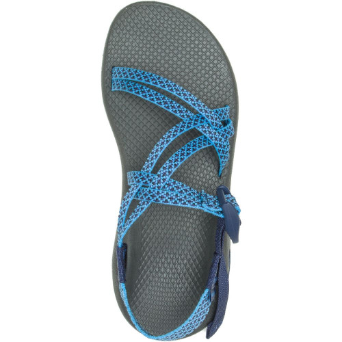 Women's Chaco Z/Cloud X Sandals Puzzle Azure Blue Eagle Eye