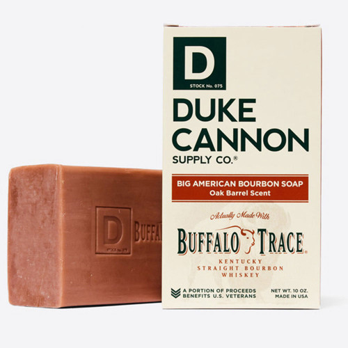 Duke Cannon Soap On A Rope Bundle Pack Buffalo Trace: Bourbon Soap Display