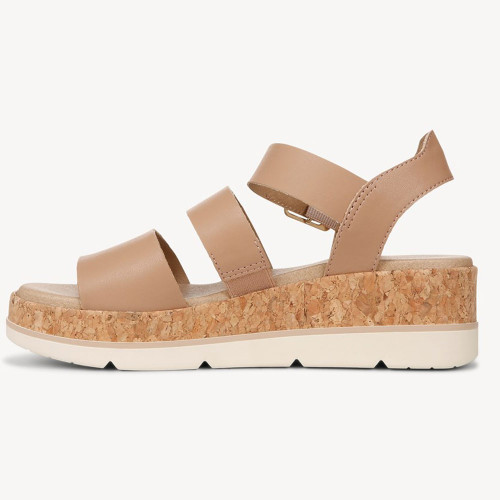 Women's Dr. Scholl's Once Twice Platform Sandal - Tawny Birch Inner Side