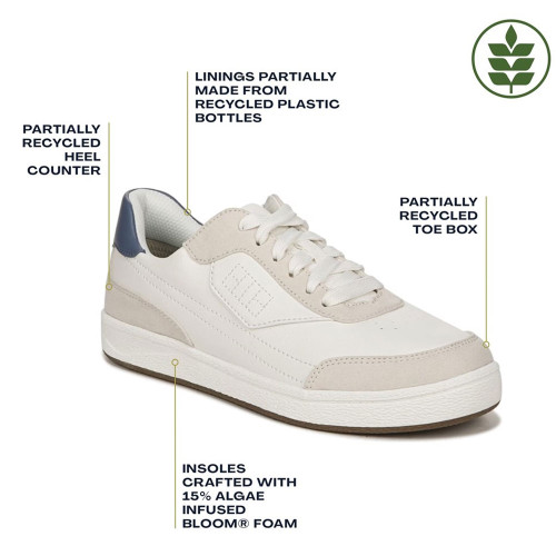 Women's Dr. Scholl's Dink It Casual Sneaker - White Oxide Schematic