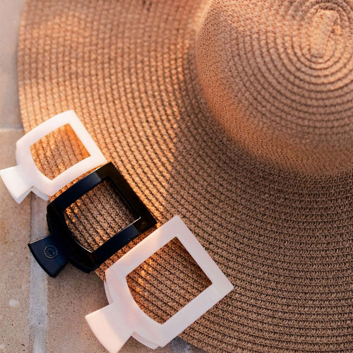 Teleties Square Flat Clip sizes