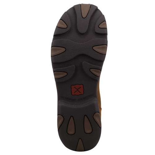 Men's Twisted X 11" Pull On Hiker Boots - Distressed Saddle Sole