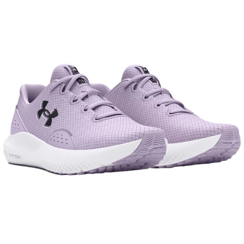 Women's Under Armour Charged Surge 4 Running Shoes Purple Main