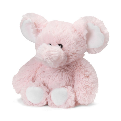 Warmies Pink Elephant Junior Stuffed Animal Main