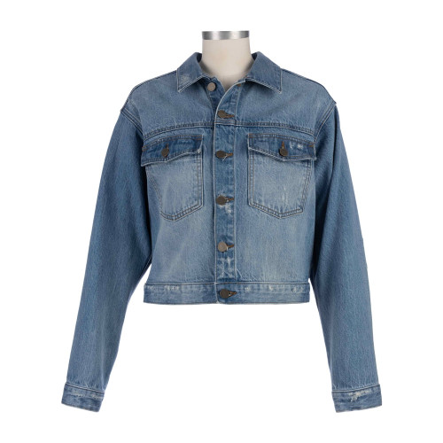 Women's Kut From The Kloth Dolly Crop Jacket - Grateful Denim