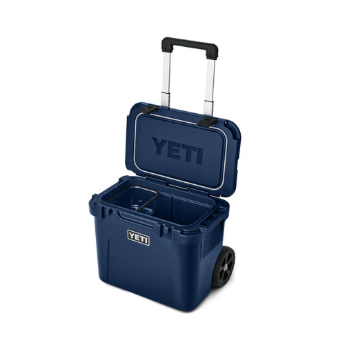 YETI Roadie 32 Wheeled Cooler Navy Eagle Eye Outfitters