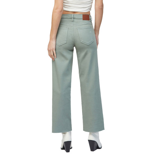 Women's Hidden Logan High Rise Dad Denim Jean - Sage Back