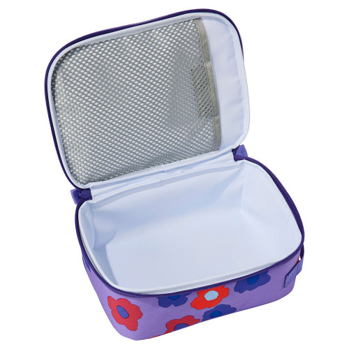 Kids' L.L.Bean Lunch Box III Print Alpine Aster Daisy Interior