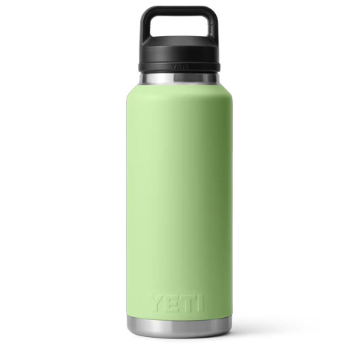 YETI 46 oz Rambler Bottle Chug - Key Lime Back