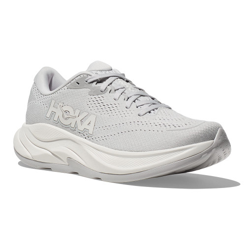 Women's HOKA Rincon 4 Sneaker Stardust Cosmic Grey Outer Side Angle