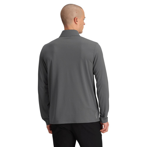 Men's The North Face Elevation Quarter Zip Smoked Pearl Back