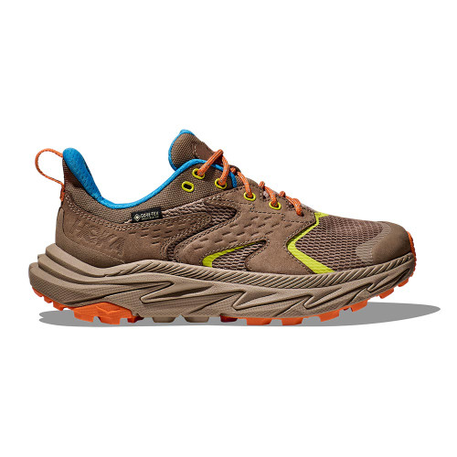 ANACOTA CARE 5× 1 9×2 Boys' HOKA Anacapa 2 Low GTX Hiking Sneaker - Dune Vibrant